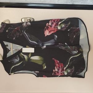 Ted Baker London Floral Blouse - Size 5